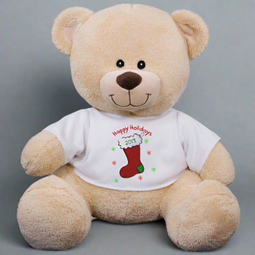 Personalized Christmas Teddy Bear - Sunny Jar Personalized™