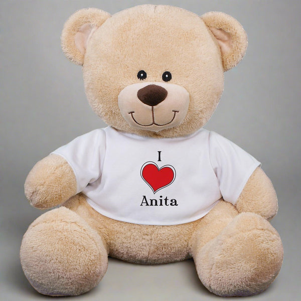 Personalized I Love Teddy Bear - Sunny Jar Personalized™