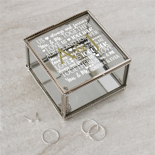 Personalized Word Art Jewelry Box - Sunny Jar Personalized™