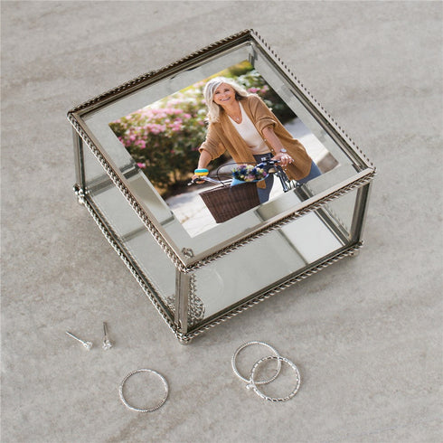 Personalized Photo Jewelry Box - Sunny Jar Personalized™