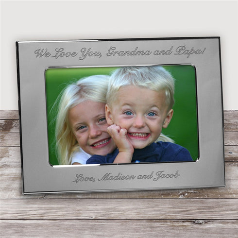 Any Message Silver Picture Frame - Sunny Jar Personalized™