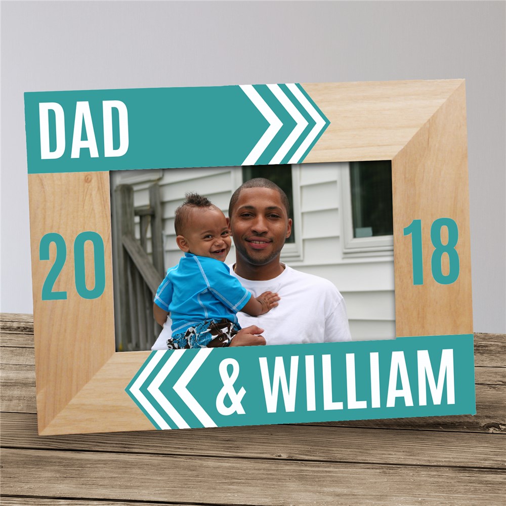 Personalized Dad Picture Frame - Sunny Jar Personalized™