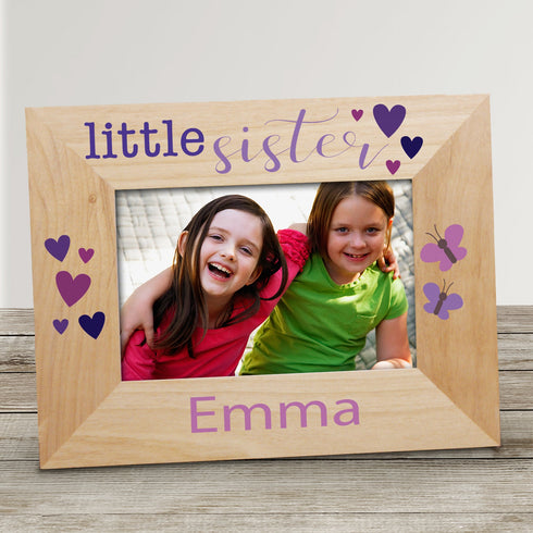 Personalized Big Sister Picture Frame - Sunny Jar Personalized™