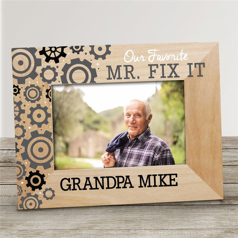 Personalized Our Favorite Mr. Fix It Picture Frame - Sunny Jar Personalized™