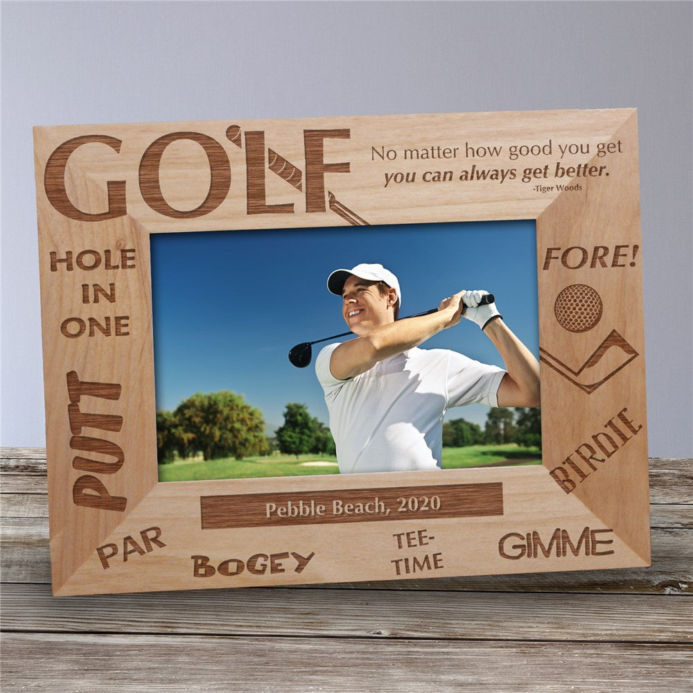 Personalized Golf Frame - Sunny Jar Personalized™