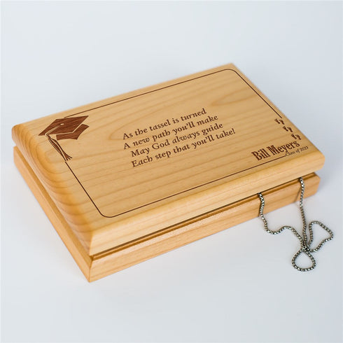 As the Tassel is Turned Graduation Valet Box - Sunny Jar Personalized™