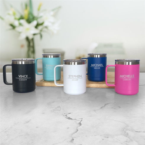 Engraved Corporate Insulated Mug - Sunny Jar Personalized™