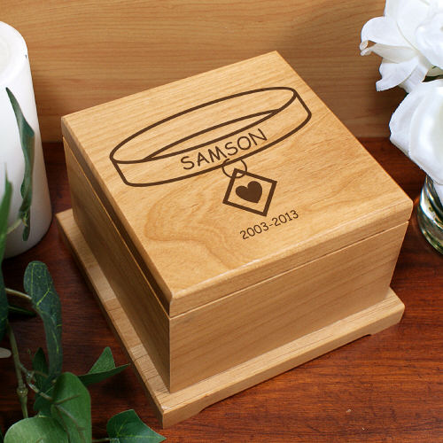 Engraved Memorial Pet Urn - Sunny Jar Personalized™