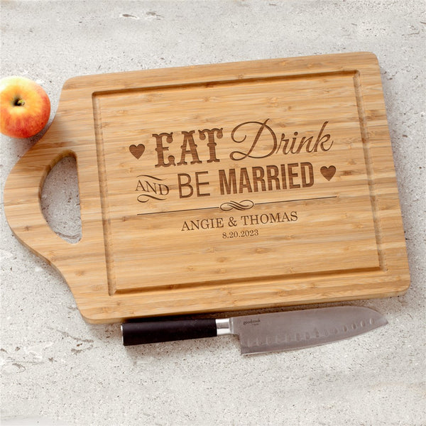 Engraved Be Married Chef Carving Board - Sunny Jar Personalized™