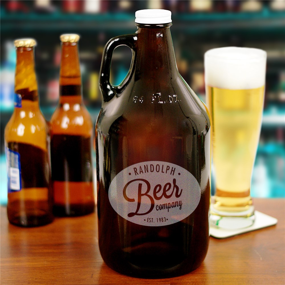 Beer Company Growler - Sunny Jar Personalized™