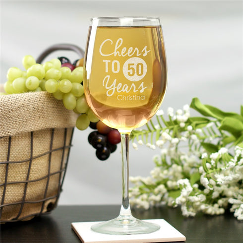 Birthday Wine glass - Sunny Jar Personalized™