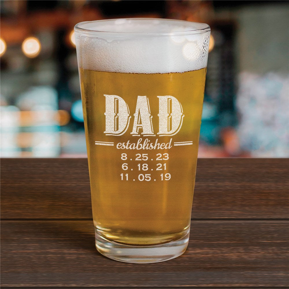 Dad glass - Sunny Jar Personalized™