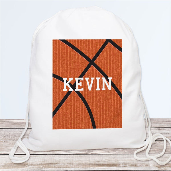 Personalized Basketball Drawstring Bag - Sunny Jar Personalized™