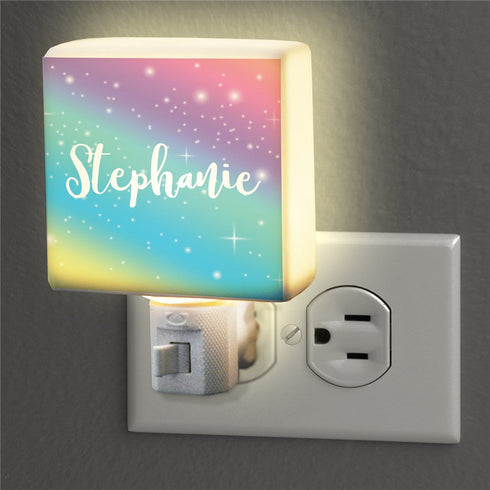 Personalized Rainbow Night Light - Sunny Jar Personalized™