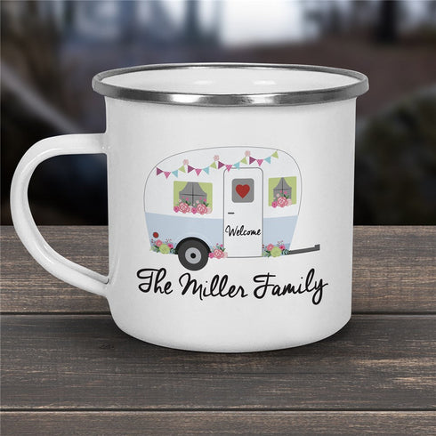 Spring Camper Personalized Camper Mug - Sunny Jar Personalized™