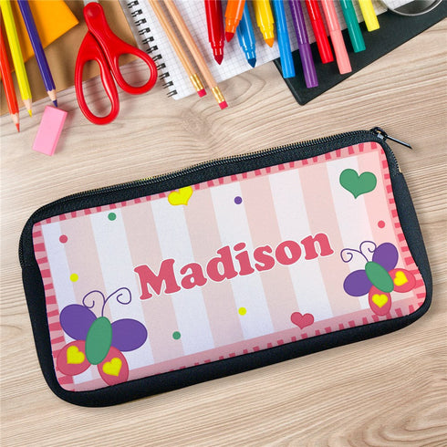 Personalized Butterfly Pencil Case - Sunny Jar Personalized™