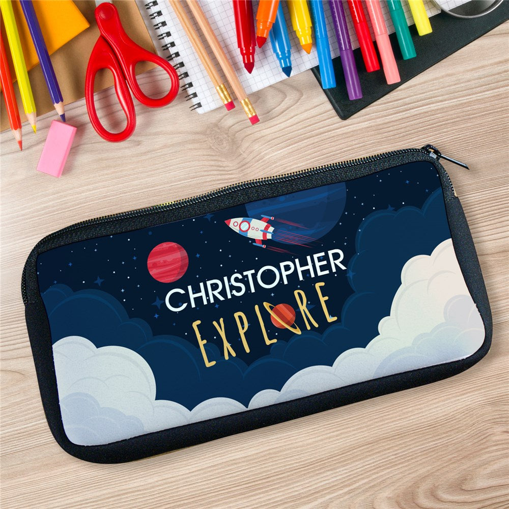 Personalized Explore Space Pencil Case - Sunny Jar Personalized™