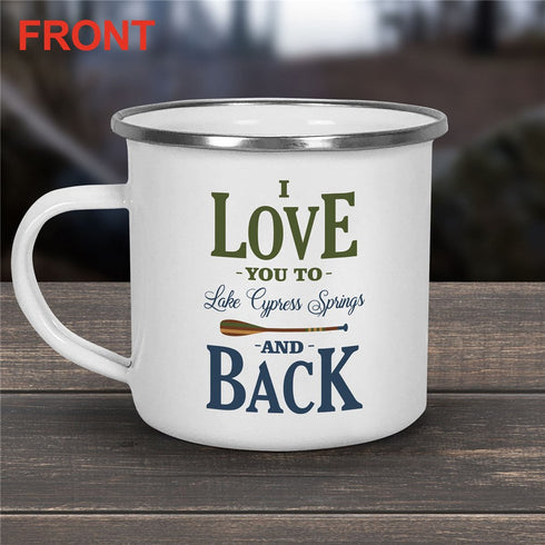 Personalized I Love You To The Lake & Back Camper Mug - Sunny Jar Personalized™