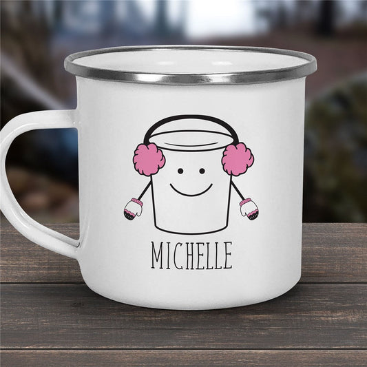 Personalized Winter Marshmallow Camper Mug - Sunny Jar Personalized™