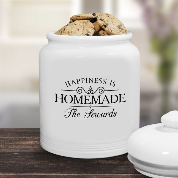 Personalized Happiness is Homemade Cookie Jar - Sunny Jar Personalized™