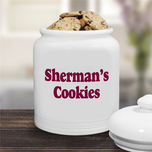 Any Message Personalized Ceramic Cookie Jar - Sunny Jar Personalized™