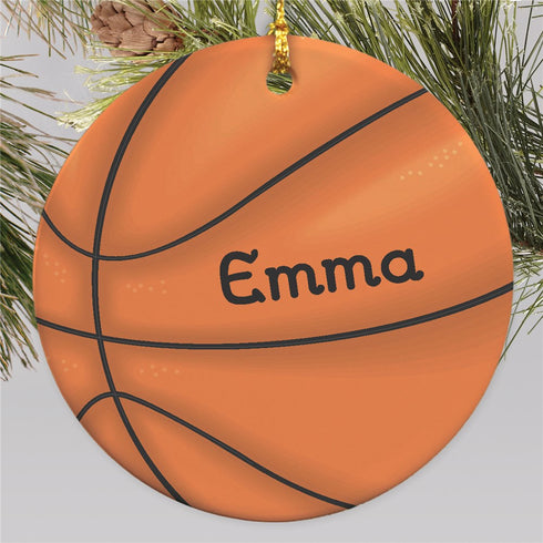 Basketball Personalized Ornament - Sunny Jar Personalized™