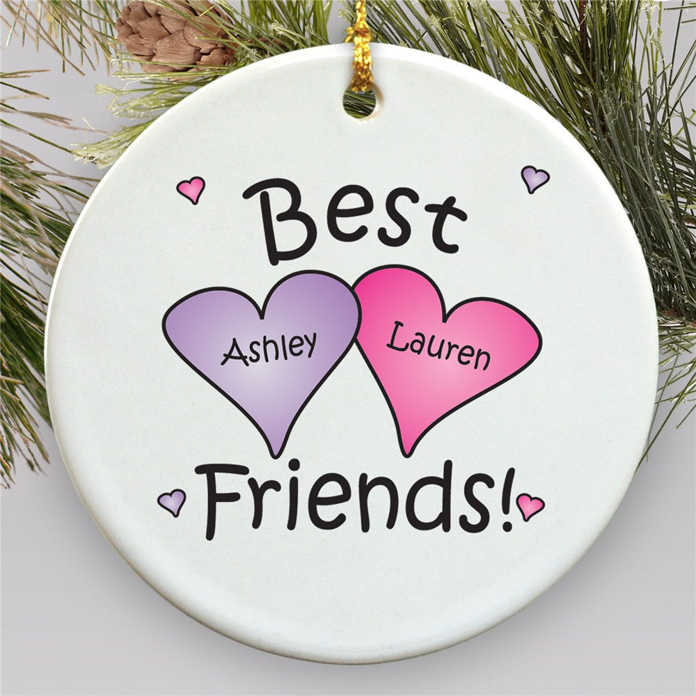 Best Friends Personalized Ornament - Sunny Jar Personalized™