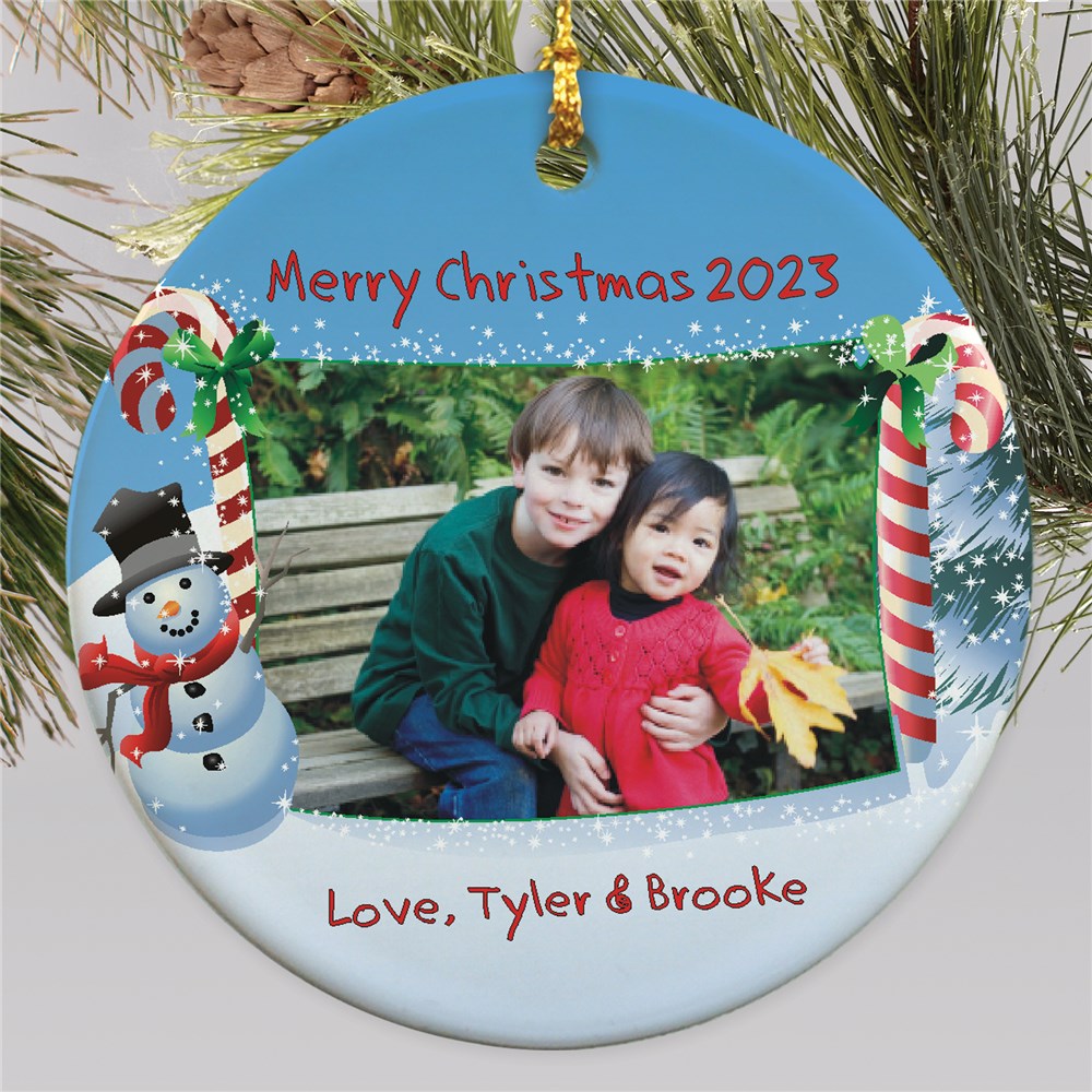 Christmas Photo Ornament - Sunny Jar Personalized™