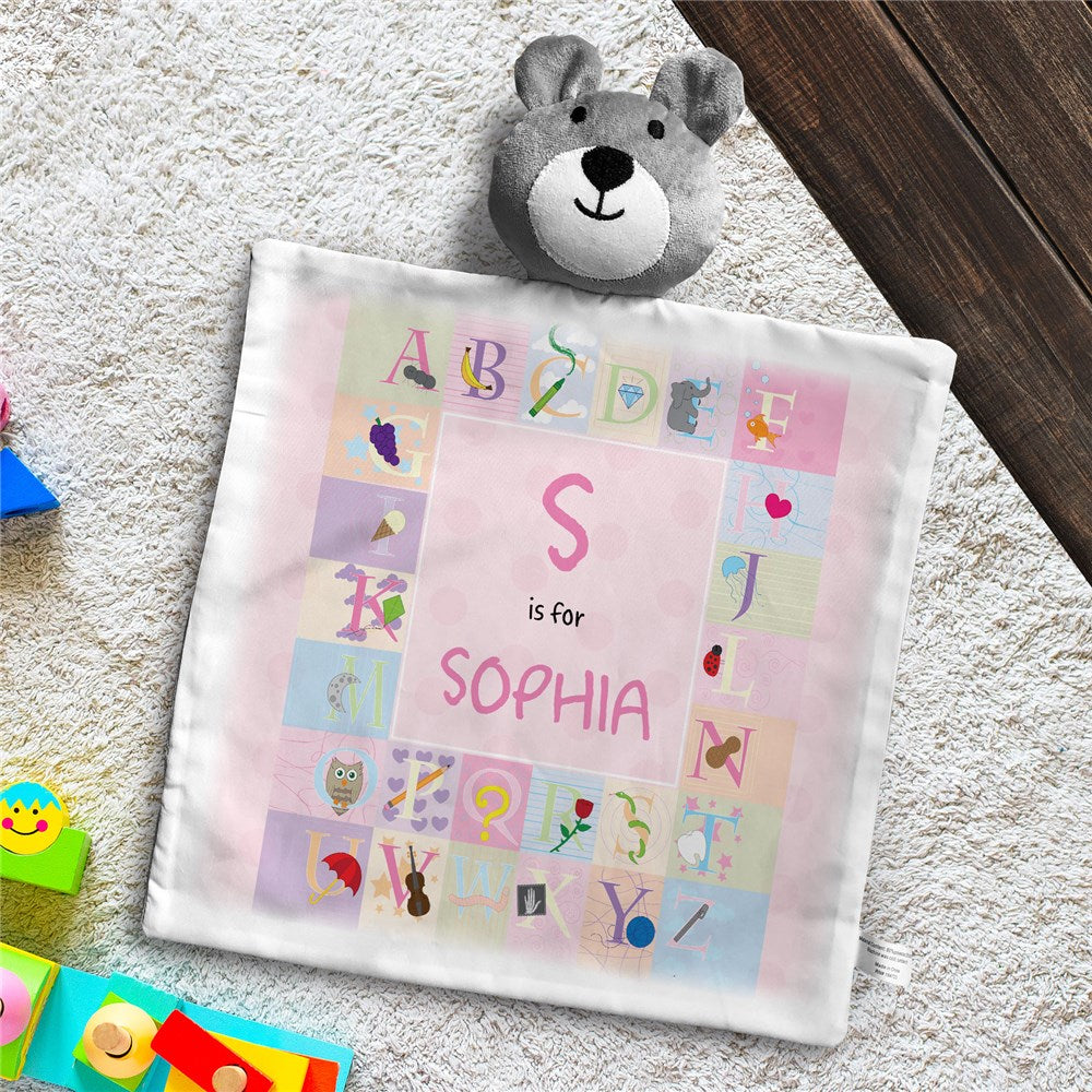 Personalized Alphabet Bear Lovie - Sunny Jar Personalized™