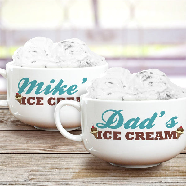 Personalized Ice Cream Bowl - Sunny Jar Personalized™