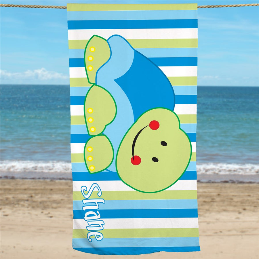 Personalized Turtle Beach Towel - Sunny Jar Personalized™