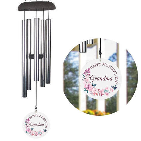 Happy Mother's Day Grandma Wind Chime - Sunny Jar Personalized™