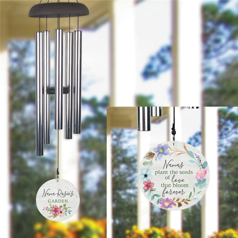 Personalized Garden Wind Chime - Sunny Jar Personalized™