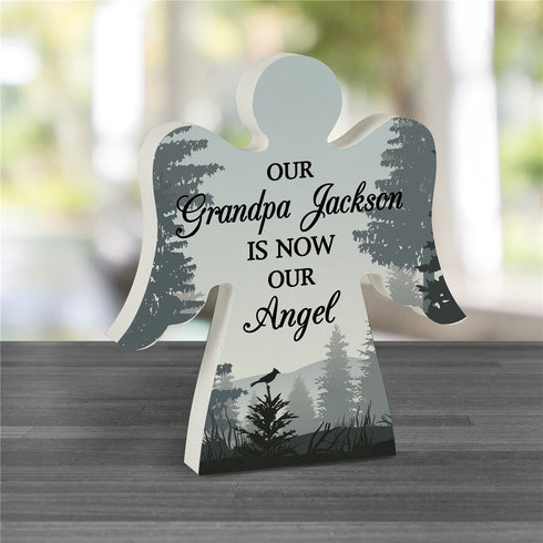 Personalized Foggy Forest is now our Angel Angel Sign - Sunny Jar Personalized™