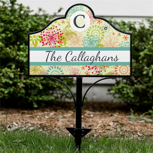 Personalized Modern Spring Magnetic Sign - Sunny Jar Personalized™