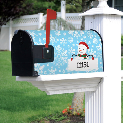 Personalized Snowman Mailbox Cover - Sunny Jar Personalized™