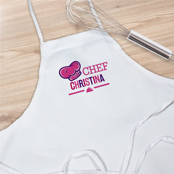 Personalized Chef's Hat with name Youth Apron - Sunny Jar Personalized™